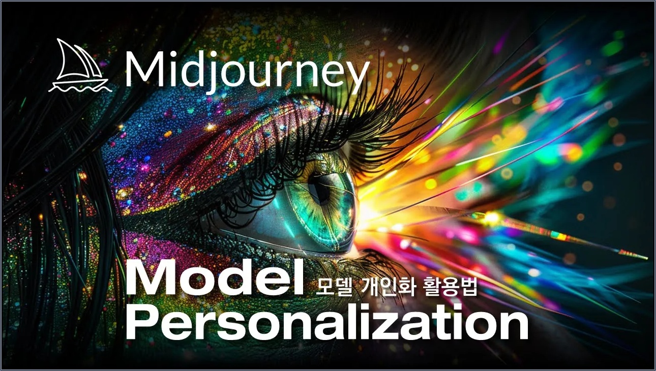 이미지 생성AI "미드저니(Midjourney) 새 기능 '모델 개인화(Model Personalization)' 소개" #ai #midjourney #personalization
