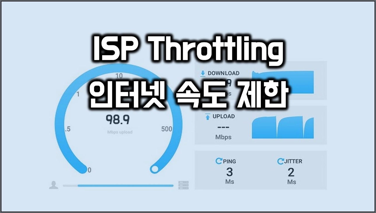 ISP Throttling ( 인터넷 속도 제한 )