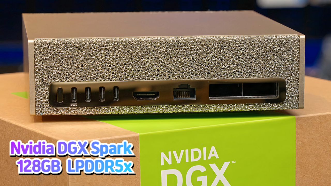 Nvdia DGX Spark / 엔비디아 Grace Blackwell AI 슈퍼컴퓨터